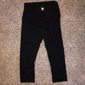 Lululemon Wunder Under Crop High Rise Crop